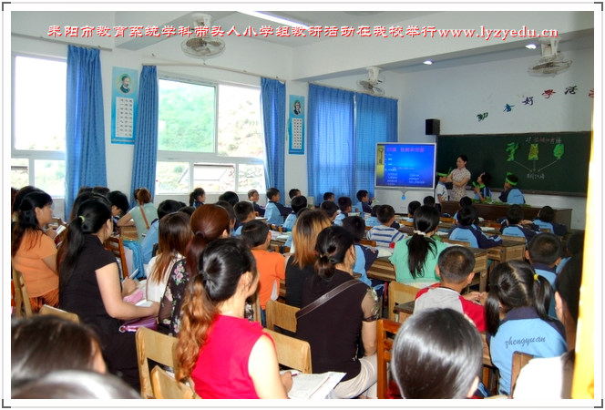 耒阳市教育系统学科带头人小学组教研活动在我校举行组图