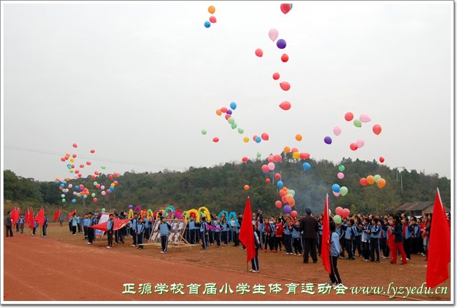 正源学校首届小学生体育运动会